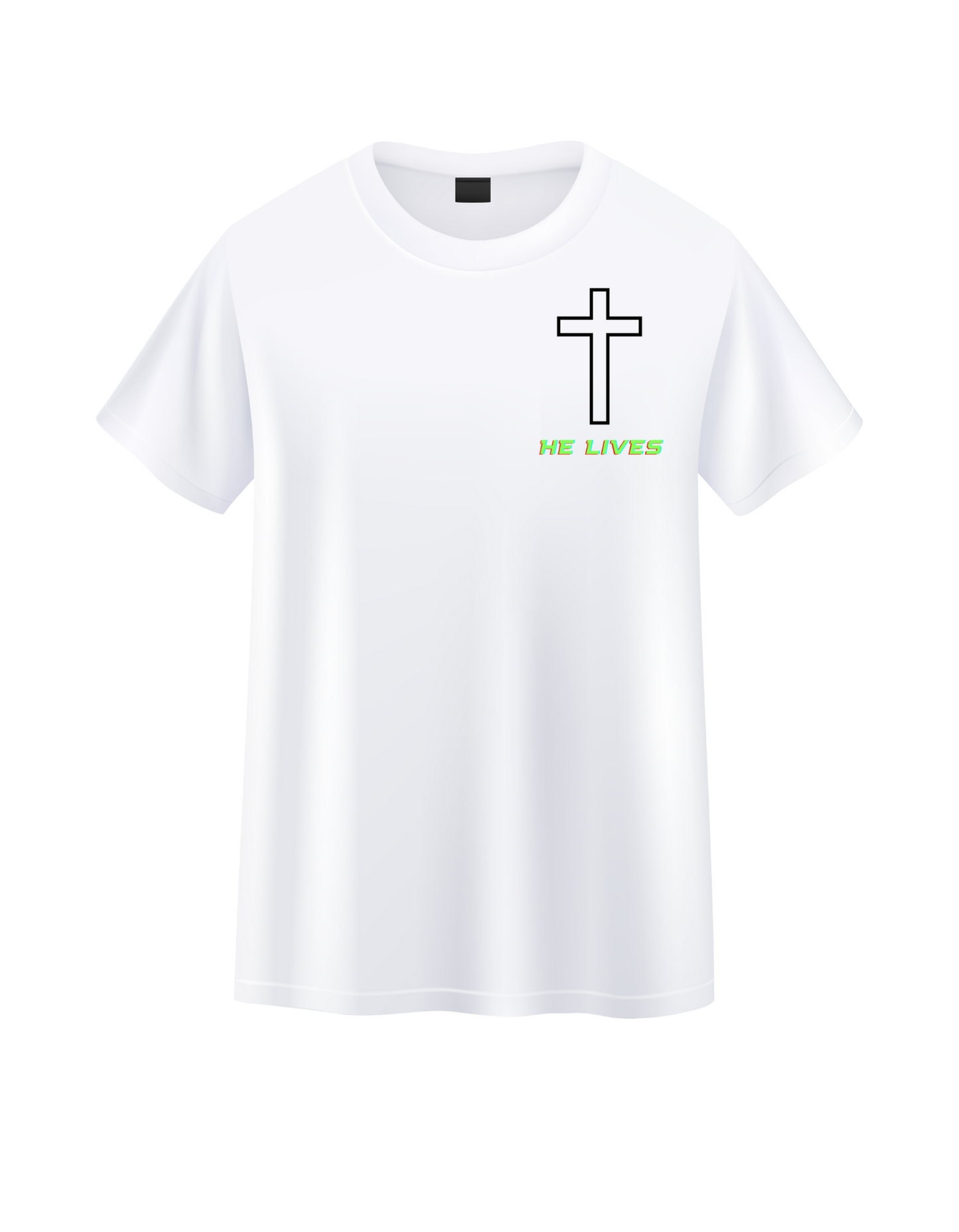 He Lives + Cross T-Shirt