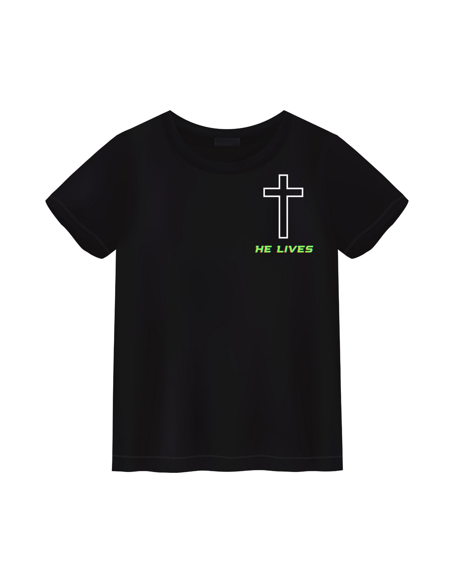 He Lives + Cross T-Shirt