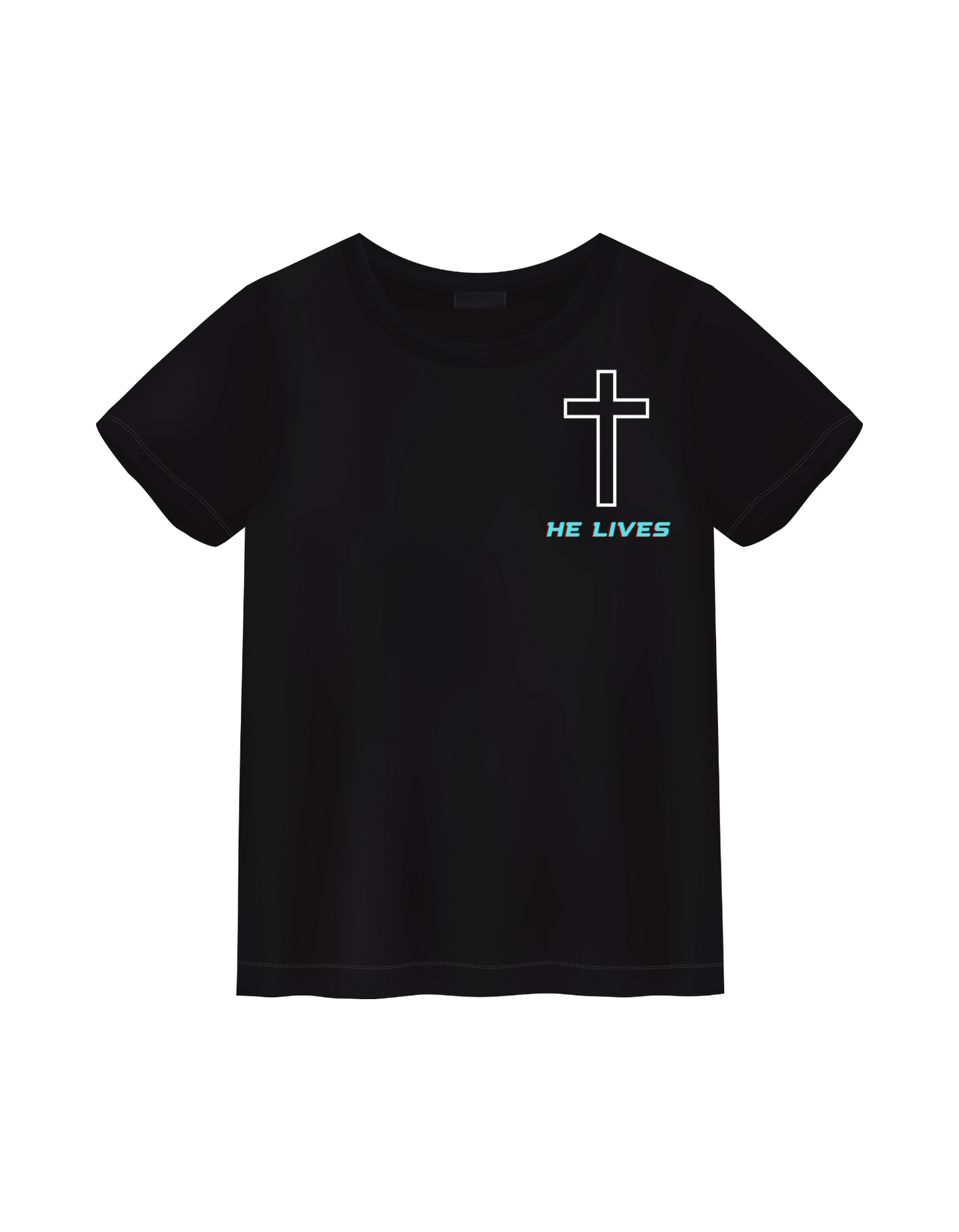 He Lives + Cross T-Shirt