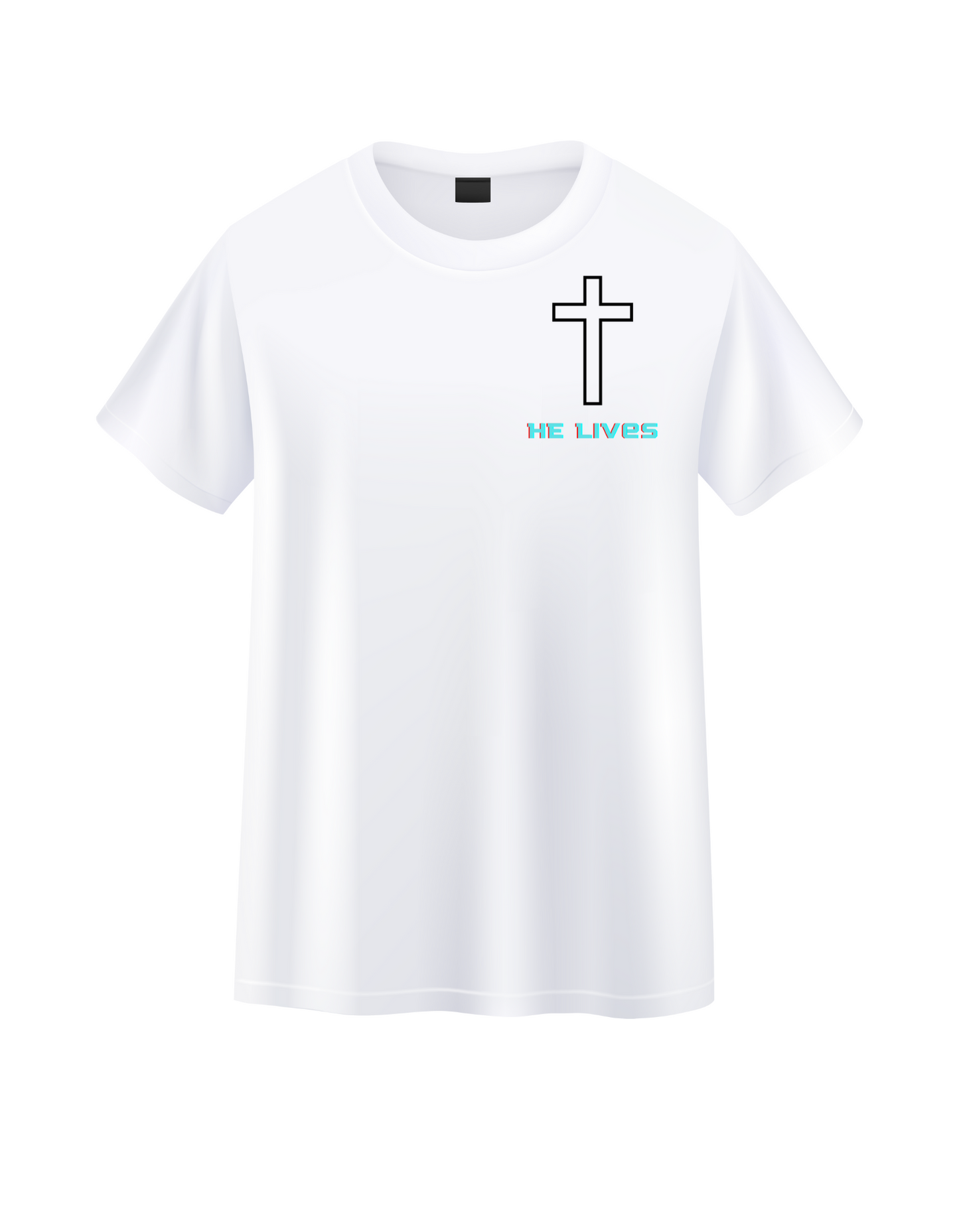 He Lives + Cross T-Shirt